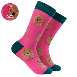 Fluffy Wombat Socks