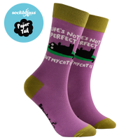 Life's Not Perfect But My Cat Is Socks - Paper Tail
