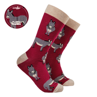 Fluffy Donkeys Socks