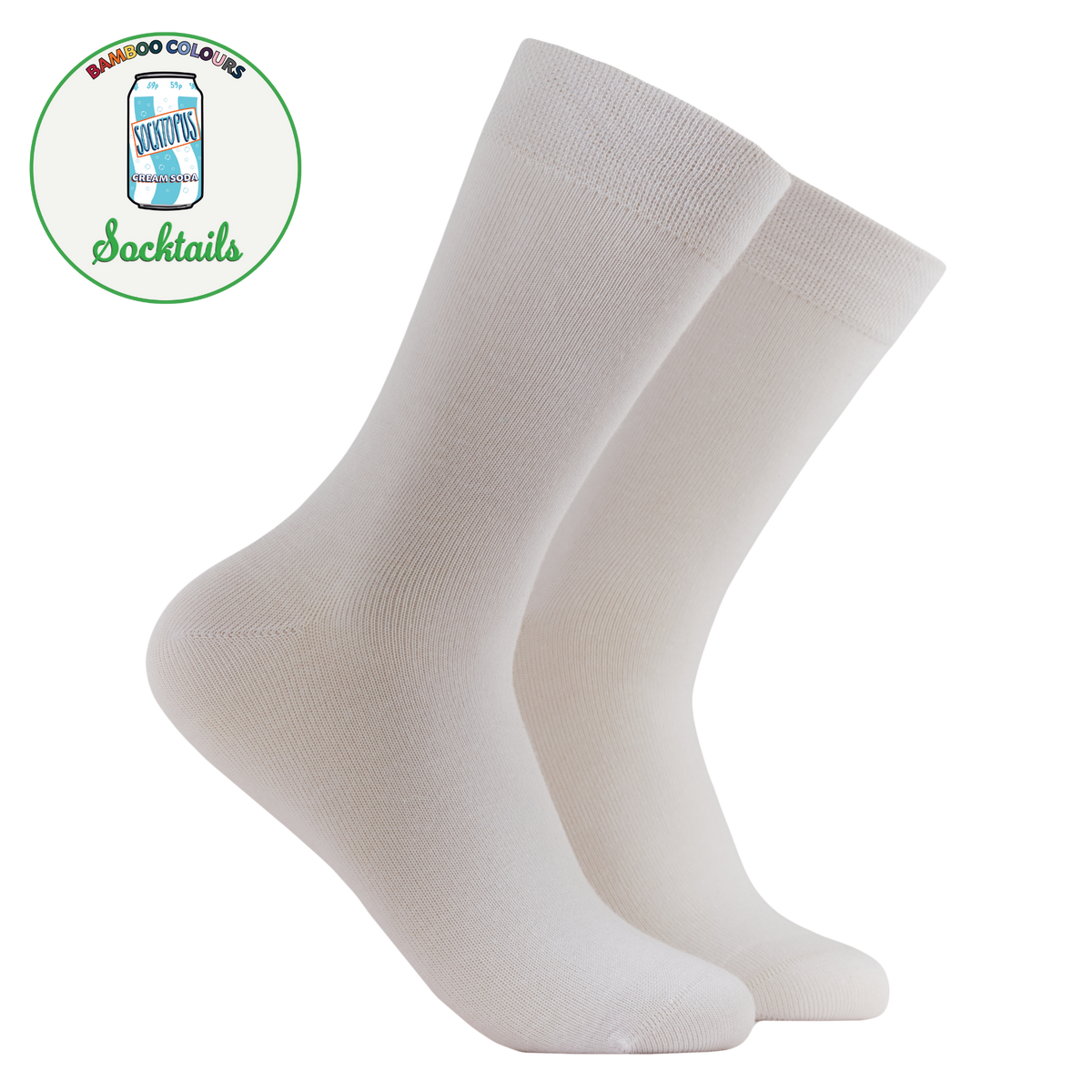 Cream Soda - Bamboo Colours Socks