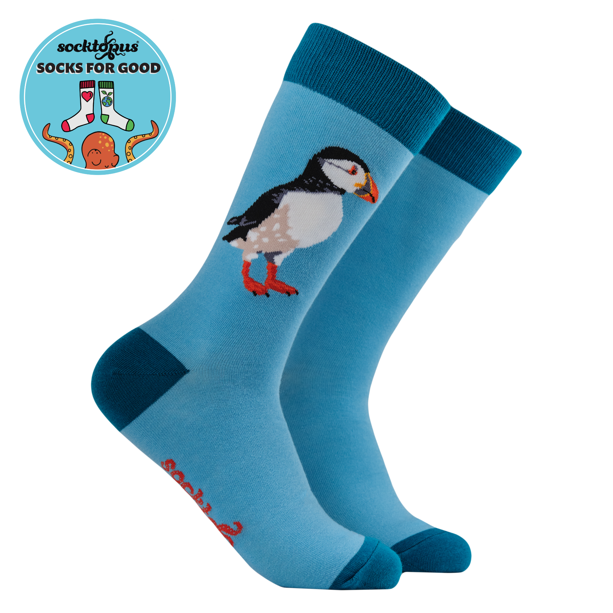 Puffin Socks - Robert E Fuller