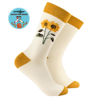 Sunflowers Bamboo Socks