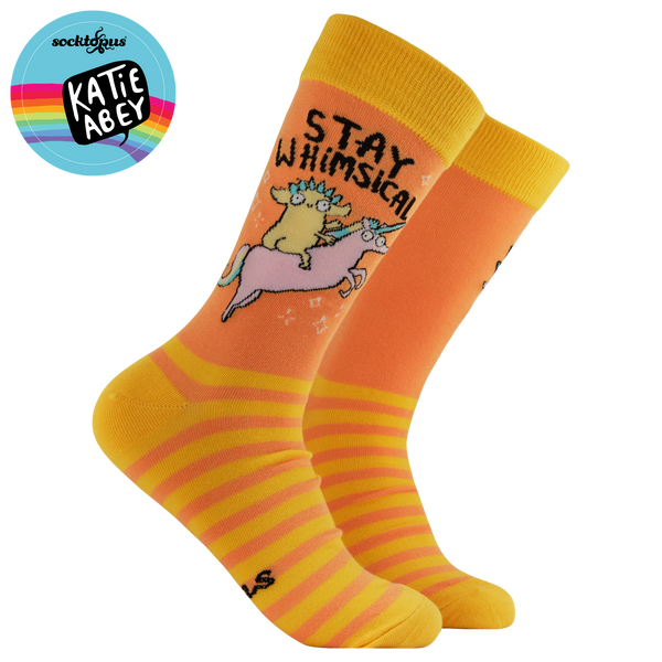 Stay Whimsical Socks - Socktopus X Katie Abey