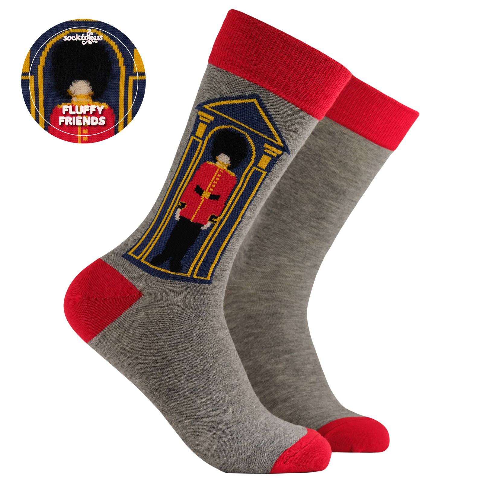 Fluffy Hat Guardsman Socks