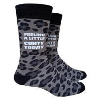 Feeling a Little Cunty Today Socks - Large