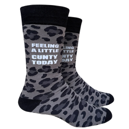 Feeling a Little Cunty Today Socks - Large