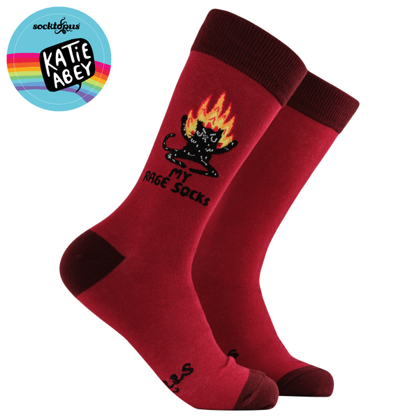 My Rage Socks - Socktopus X Katie Abey