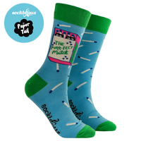 The Purrfect Match Socks - Paper Tail