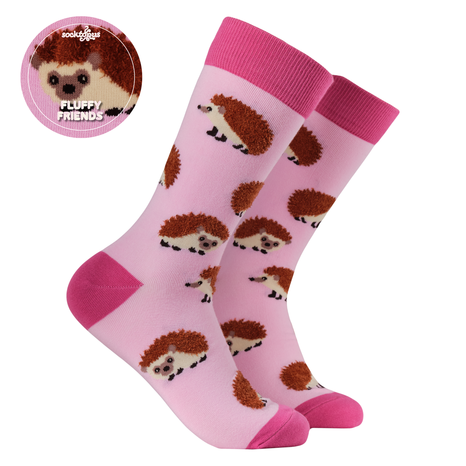 Fluffy Hedgehogs Socks