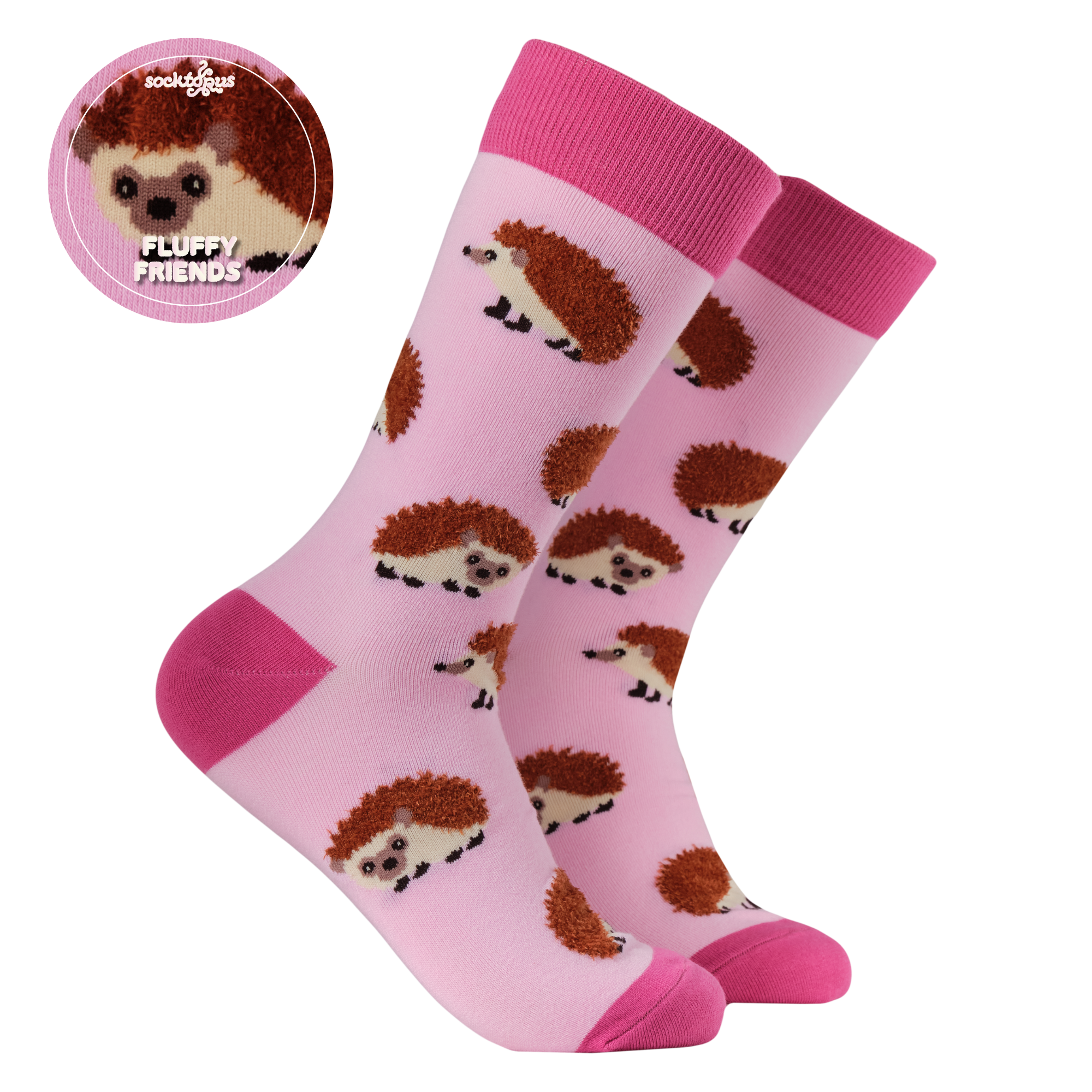 Fluffy Hedgehogs Socks