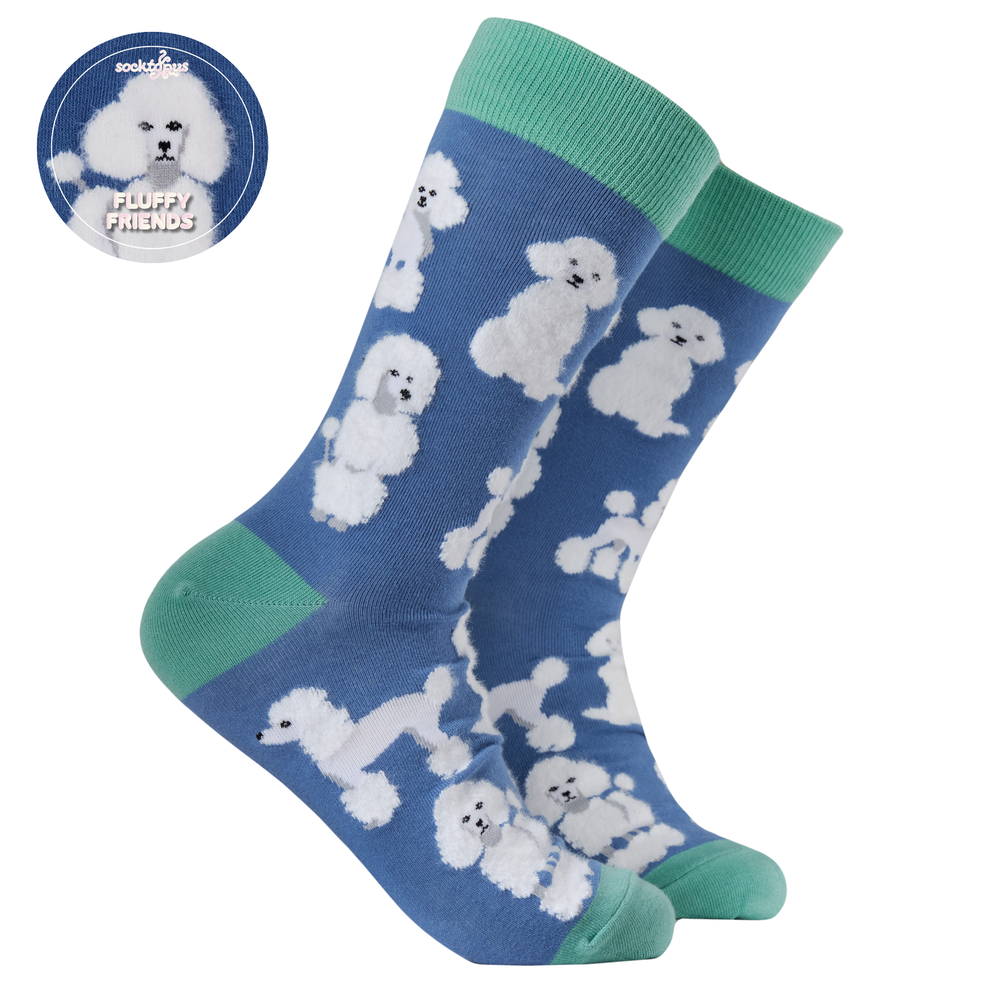 Fluffy Poodles Socks