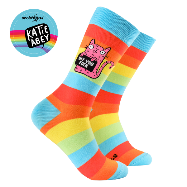 Off You Fuck Socks - Socktopus X Katie Abey
