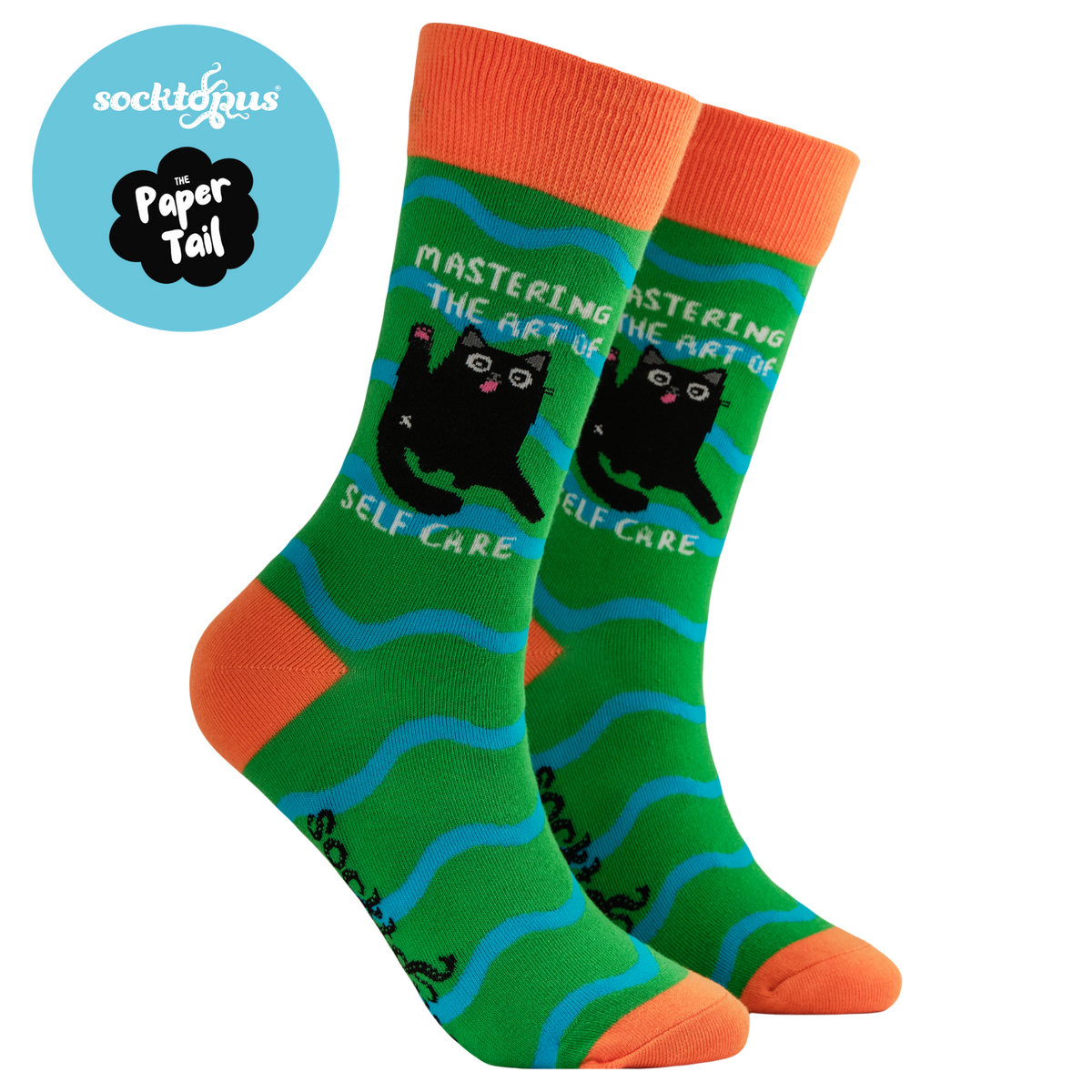 Mastering the Art of Self Care Socks - Paper Tail