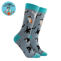 Cats Socks - Newcastle Dog & Cat Shelter