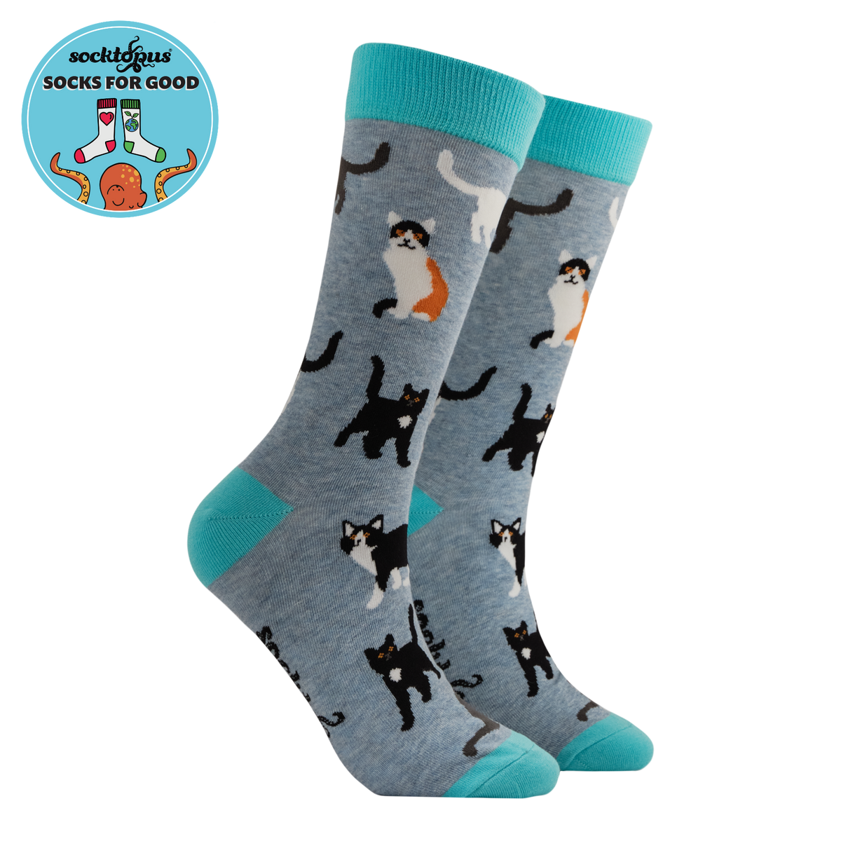 Cats Socks - Newcastle Dog & Cat Shelter