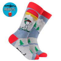 Snoopy In The Mountains Socks - Peanuts