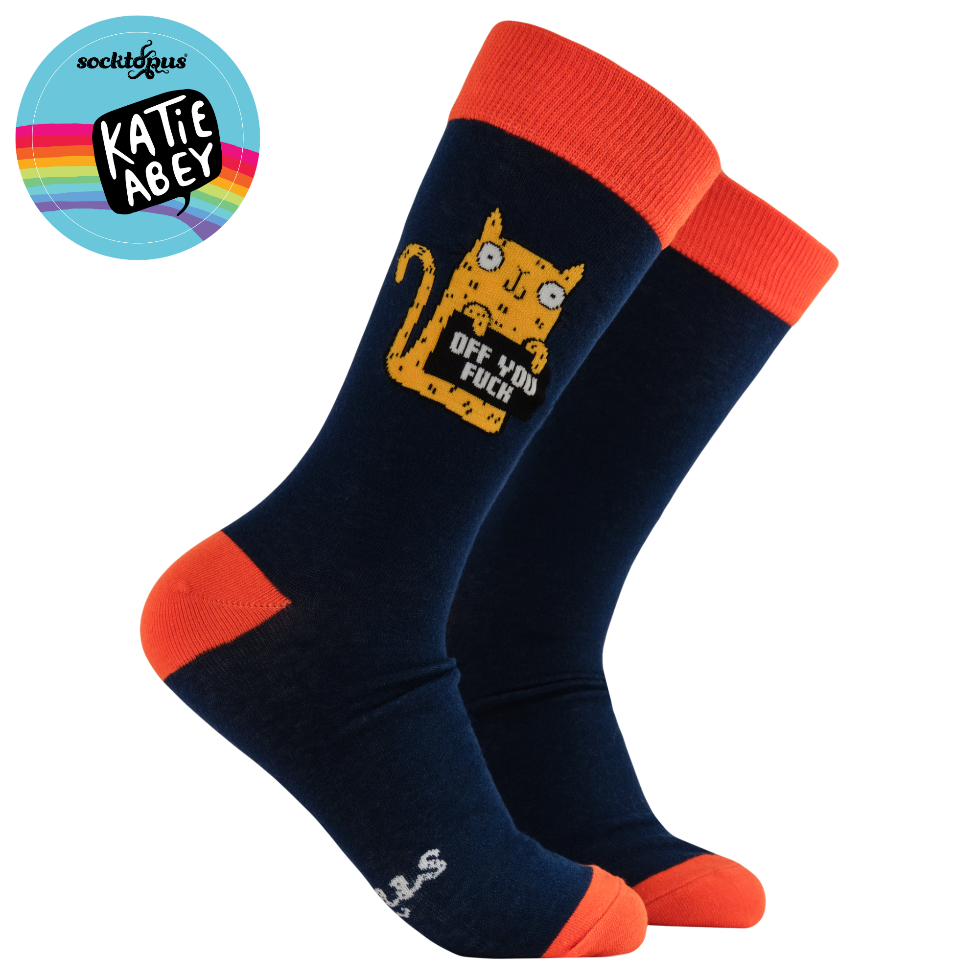 Off You Fuck Socks - Socktopus X Katie Abey