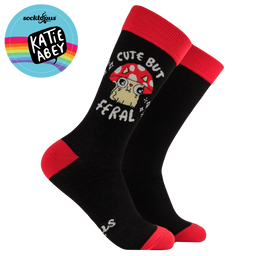 Cute But Feral Socks - Socktopus X Katie Abey