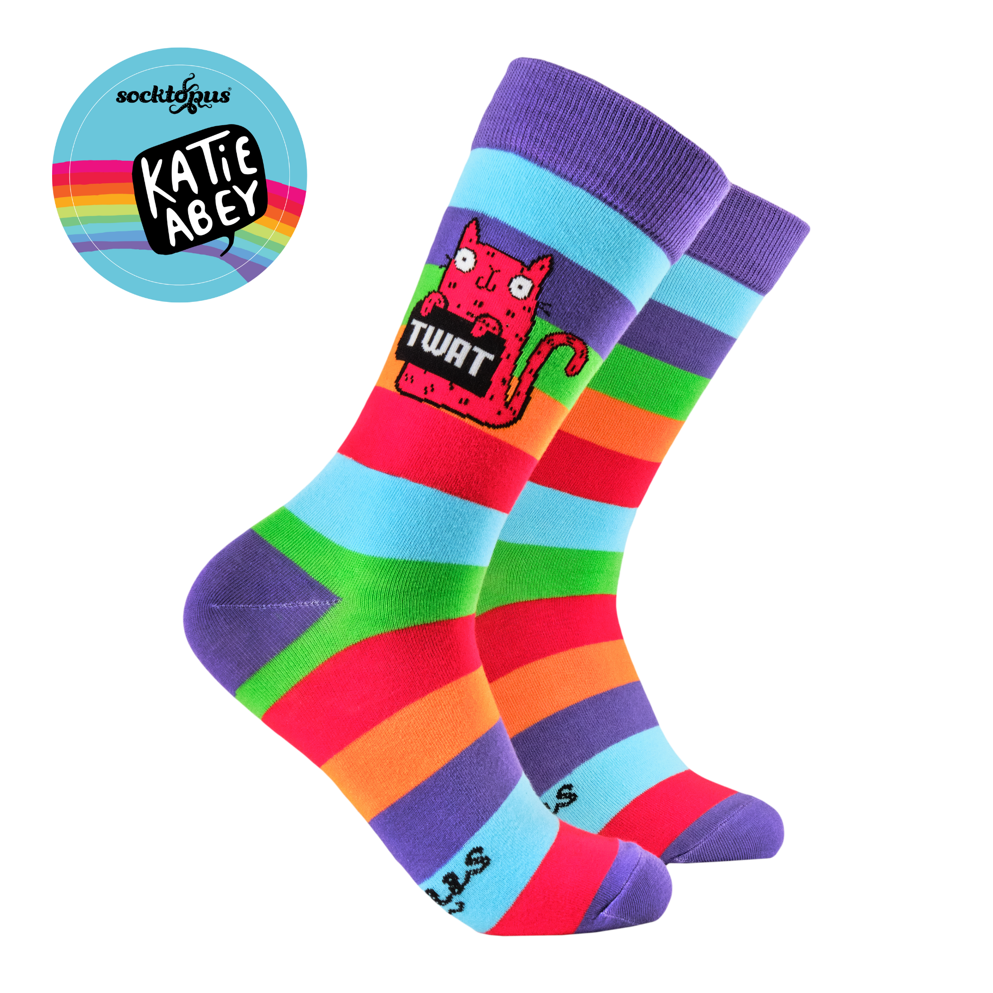 Twat Socks - Socktopus X Katie Abey