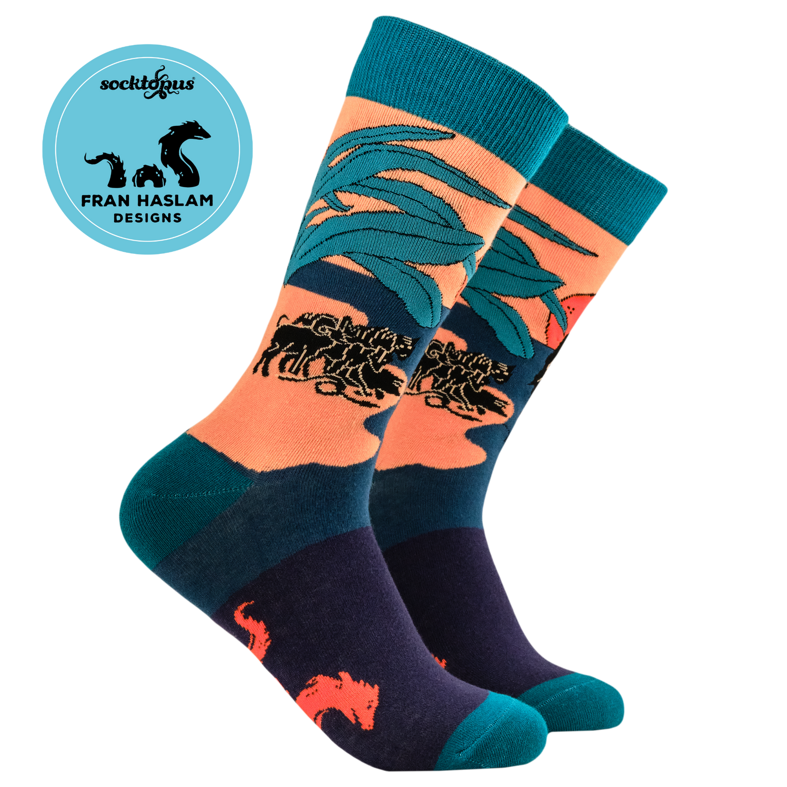 Circe's Island Socks - Fran Haslam