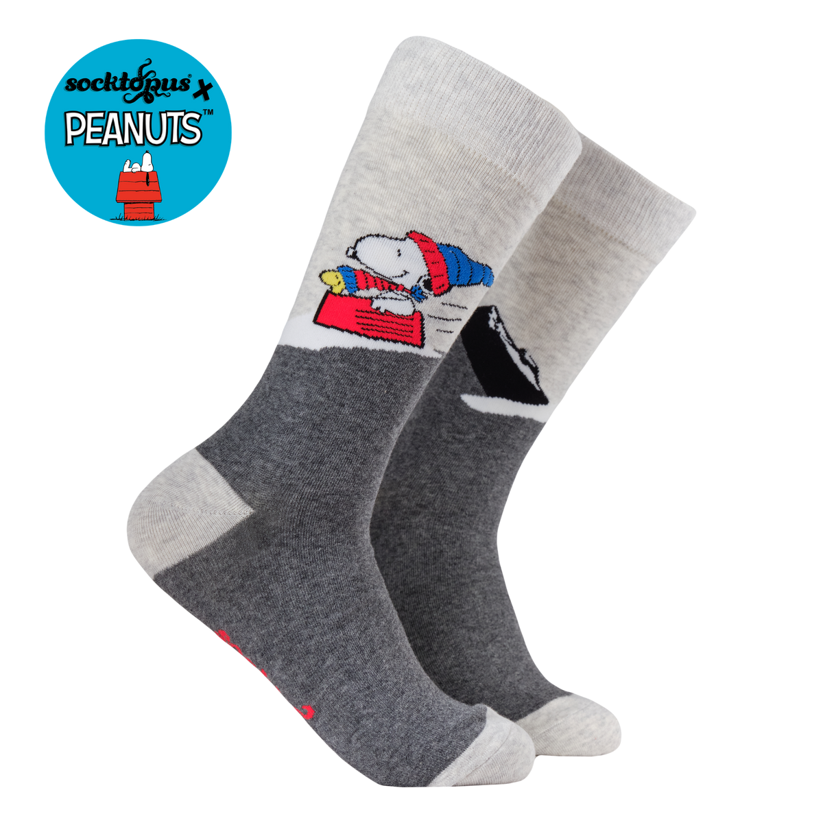 Woah No Brakes Socks - Peanuts - LARGE