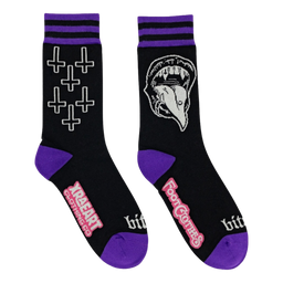 Bite Me Bitch Socks