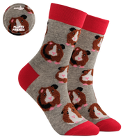 Fluffy Guinea Pigs Mini Socks