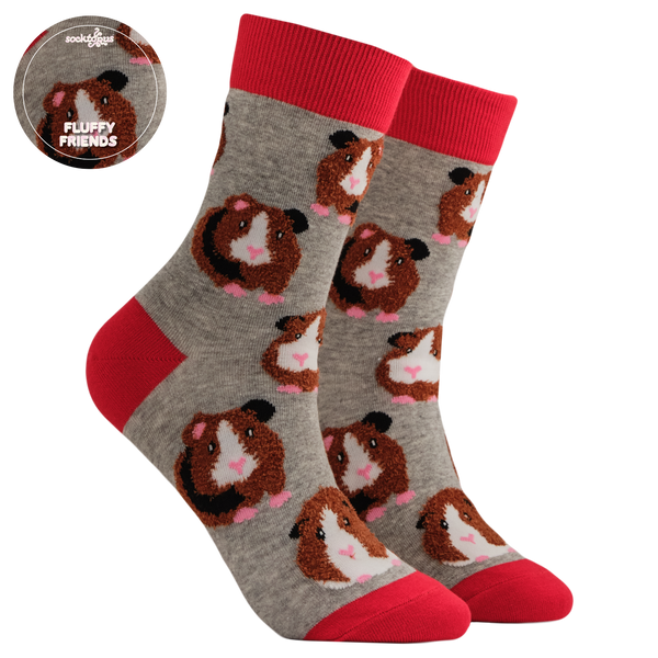 Fluffy Guinea Pigs Mini Socks