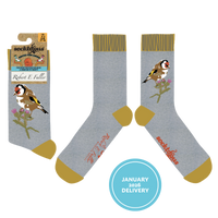 Goldfinch Socks - Robert E Fuller