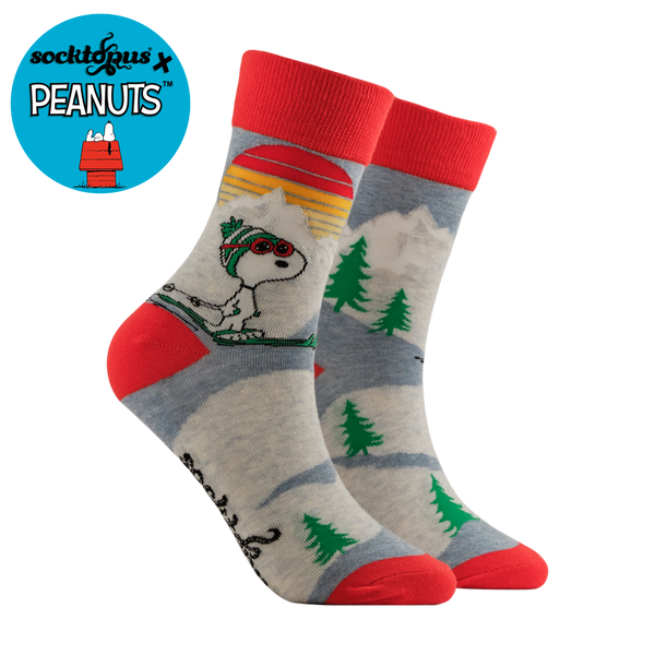 Snoopy in the Mountains Mini Socks - Peanuts