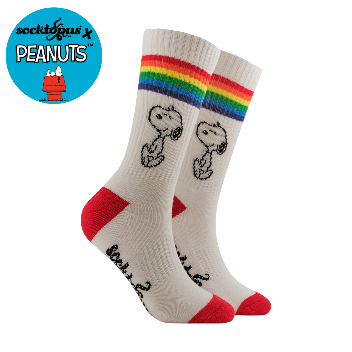 Snoopy Pride Athletic Socks - Peanuts