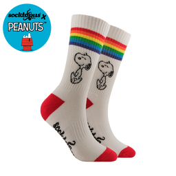 Snoopy Pride Athletic Socks - Peanuts