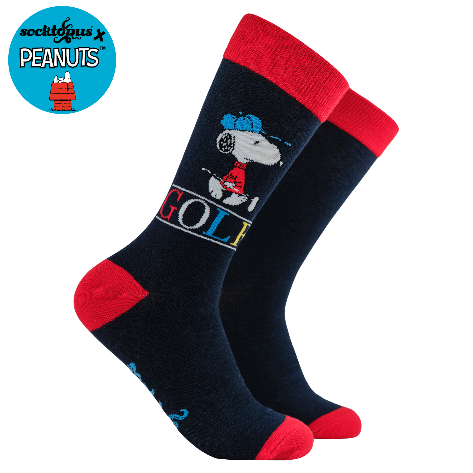 Golf Snoopy Socks - Peanuts