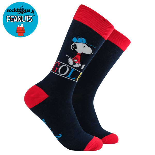 Golf Snoopy Socks - Peanuts