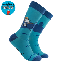 Gone Fishing Socks - Peanuts
