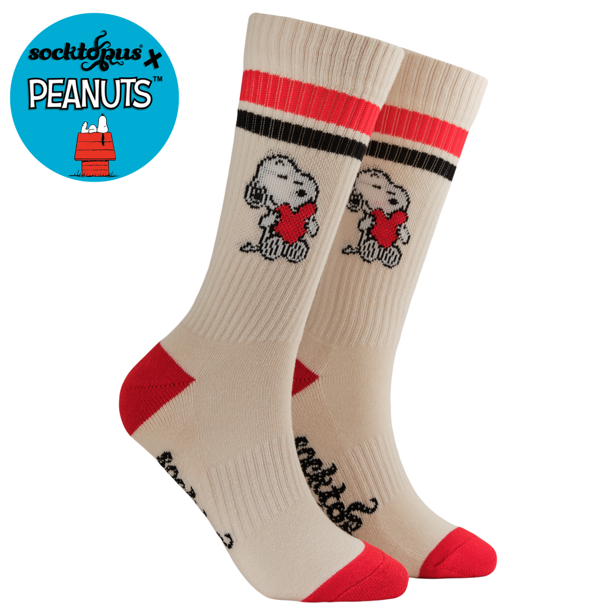 Love Snoopy Athletic Socks - Peanuts