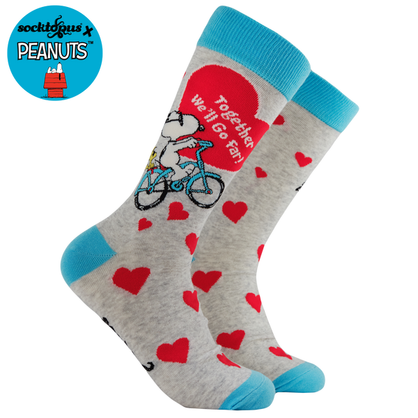 Together We Will Go Far Socks - Peanuts