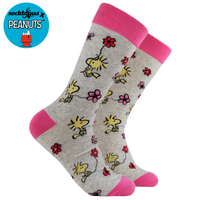 Woodstock Flowers Socks - Peanuts