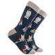 Saint Bernard Dog Socks - Oh When The Saints!