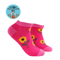 Sunflowers Trainer Socks