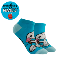 Ice Cream Snoopy Trainer Socks - Peanuts