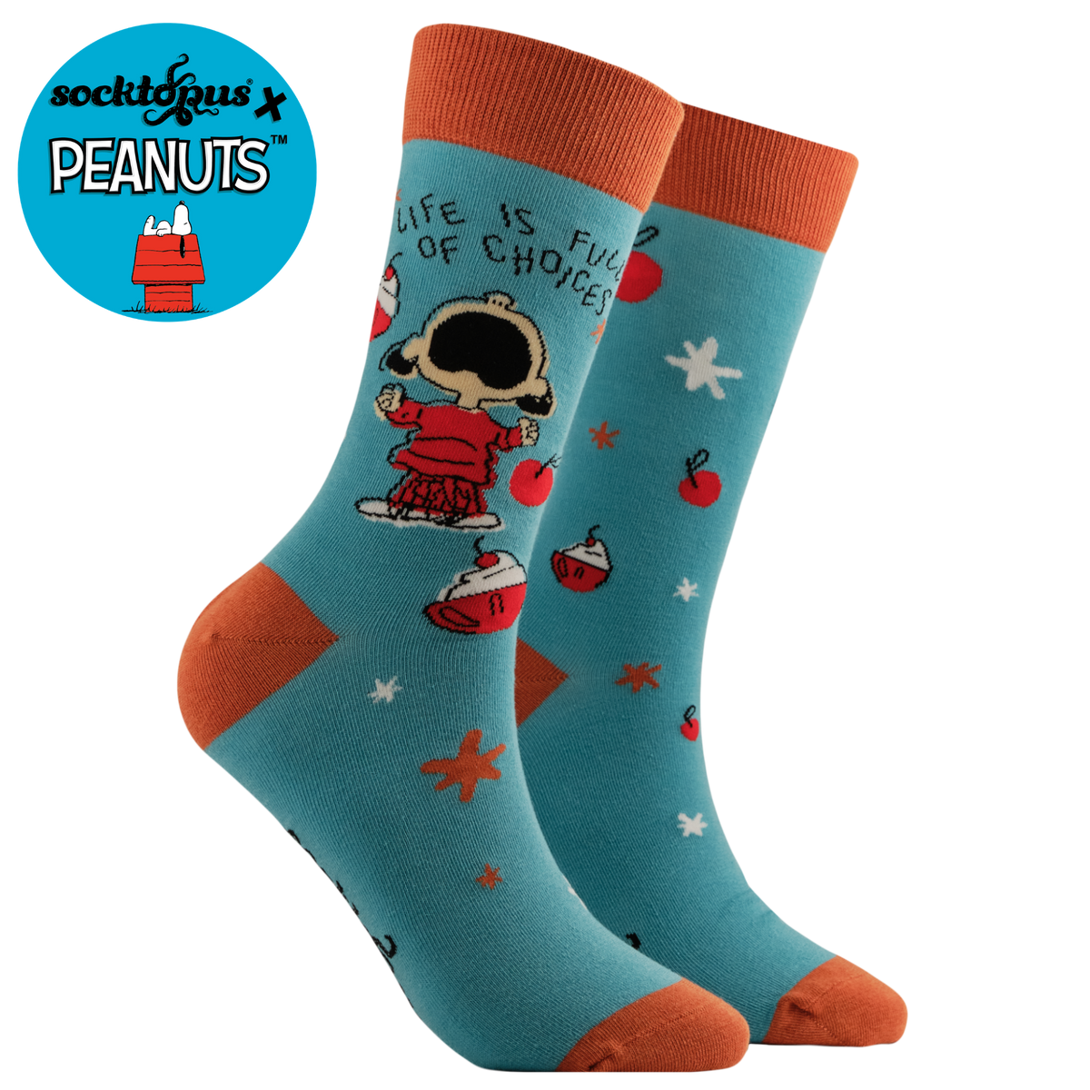 Life is Full of Choices Socks - Peanuts