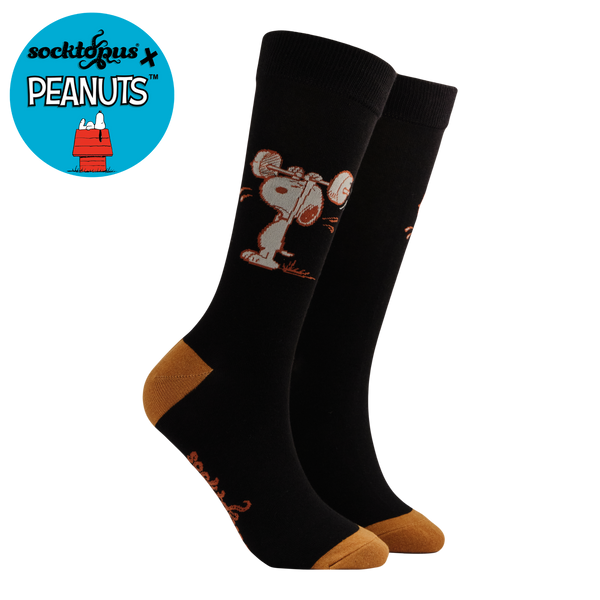 Snoopy Dad's Body Shop Socks - Peanuts