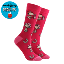 In the Saddle Snoopy Socks - Peanuts