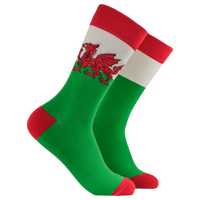 Welsh Flag Socks
