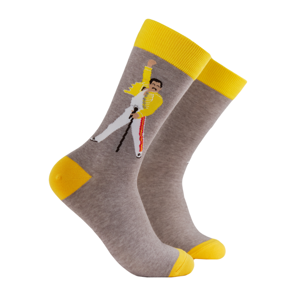 Freddie Mercury Socks - We Will Sock You!