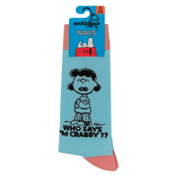Who Says I'm Crabby?? Socks - Peanuts