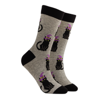 Witchy Cats Socks