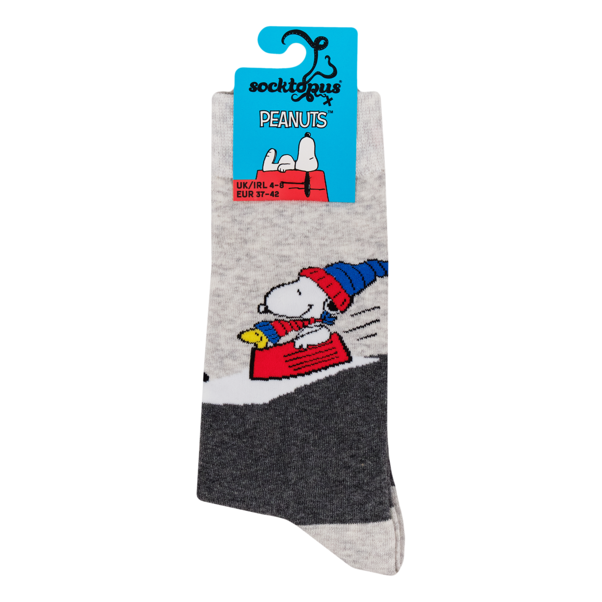 Woah No Brakes Socks - Peanuts