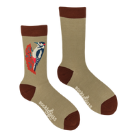 Woodpecker Socks - Robert E Fuller
